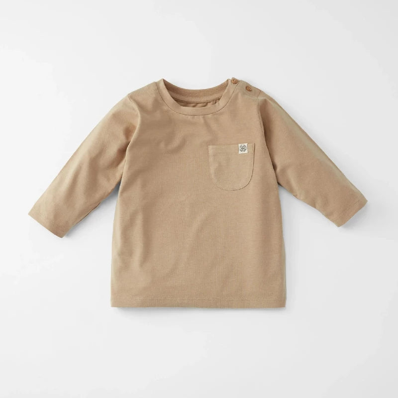 Uv Longsleeve Peannut Brown   -12m