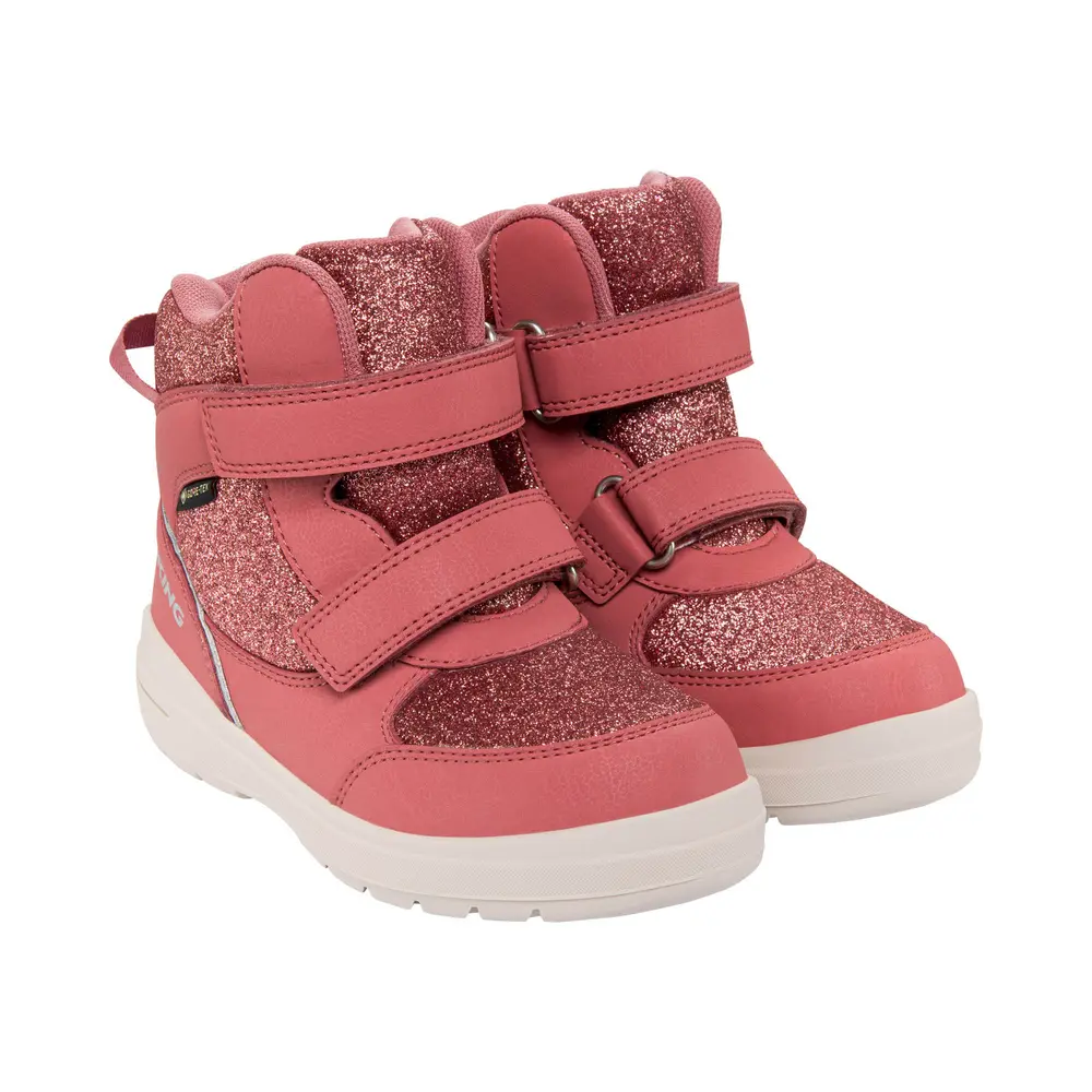 Viking Fun Glitter Warm Gtx 2v Vinterstøvle  Pink 33