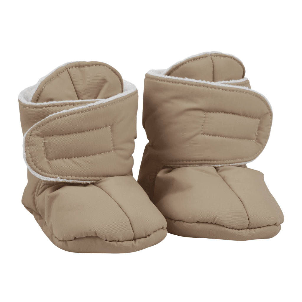 Voksi Baby Booties Varme Futter Dark Sand  -  år
