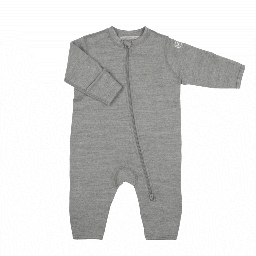 Voksi Heldragt   100  Merinould Melange Grey 74 80