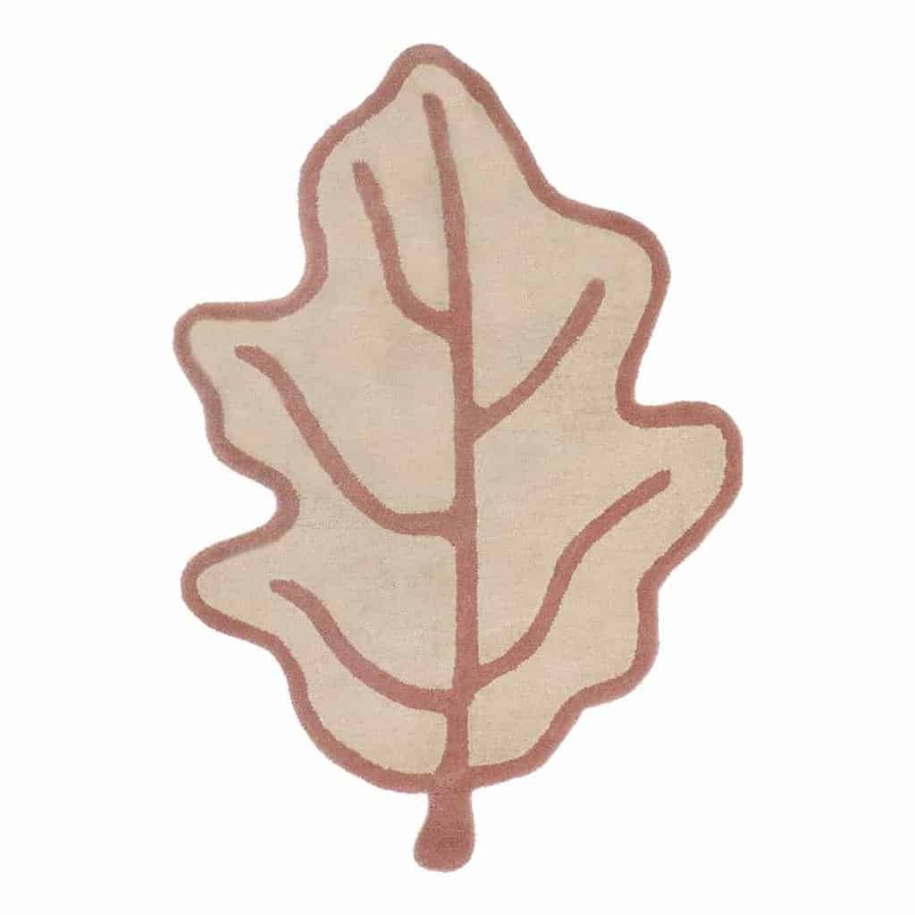 We Are Bitte Leaf Gulvtæppe Rose