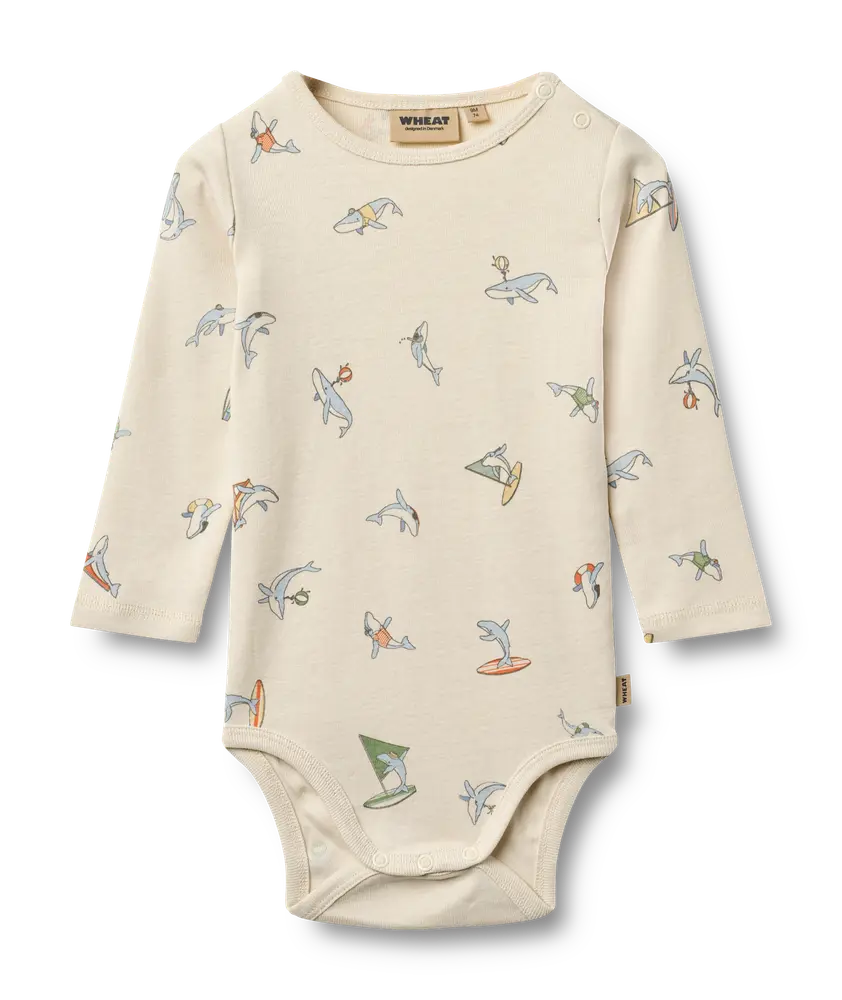 Freddie Langærmet Body Whale Friends 74
