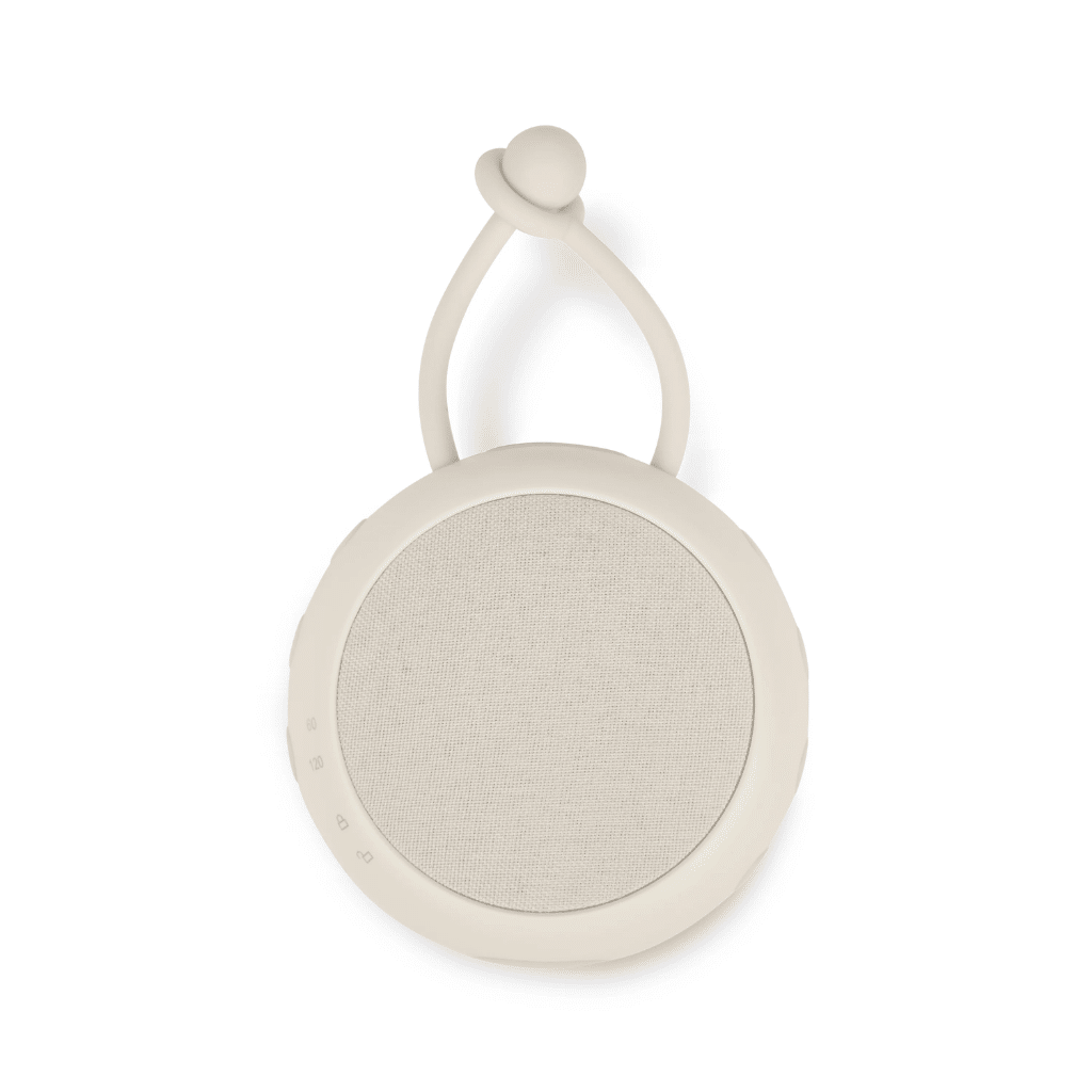 White Noise Speaker    Natlampe Moonboon Cream White