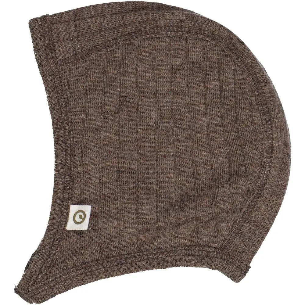 Woolly Hat   Merinould Walnut Melange 44 50