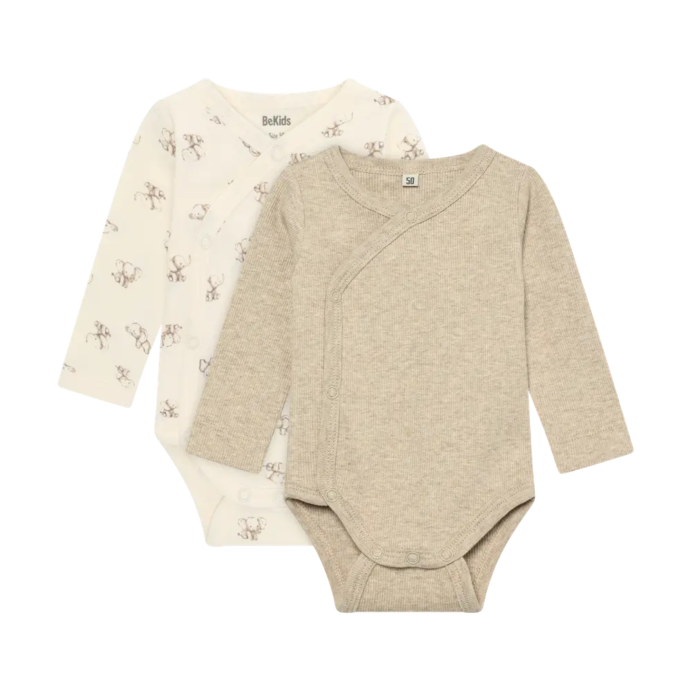Wrap Body Langærmet   -pak  2350 60
