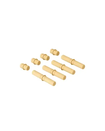Connector Pegs Honey Yellow