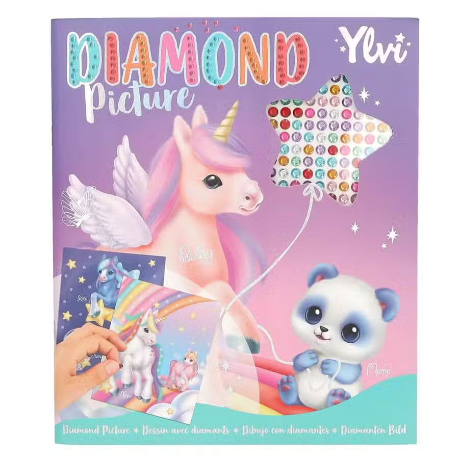 Ylvi Diamant Maleri Lilla