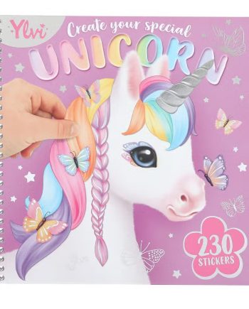 Ylvi Klistermærkebog Special Unicorn