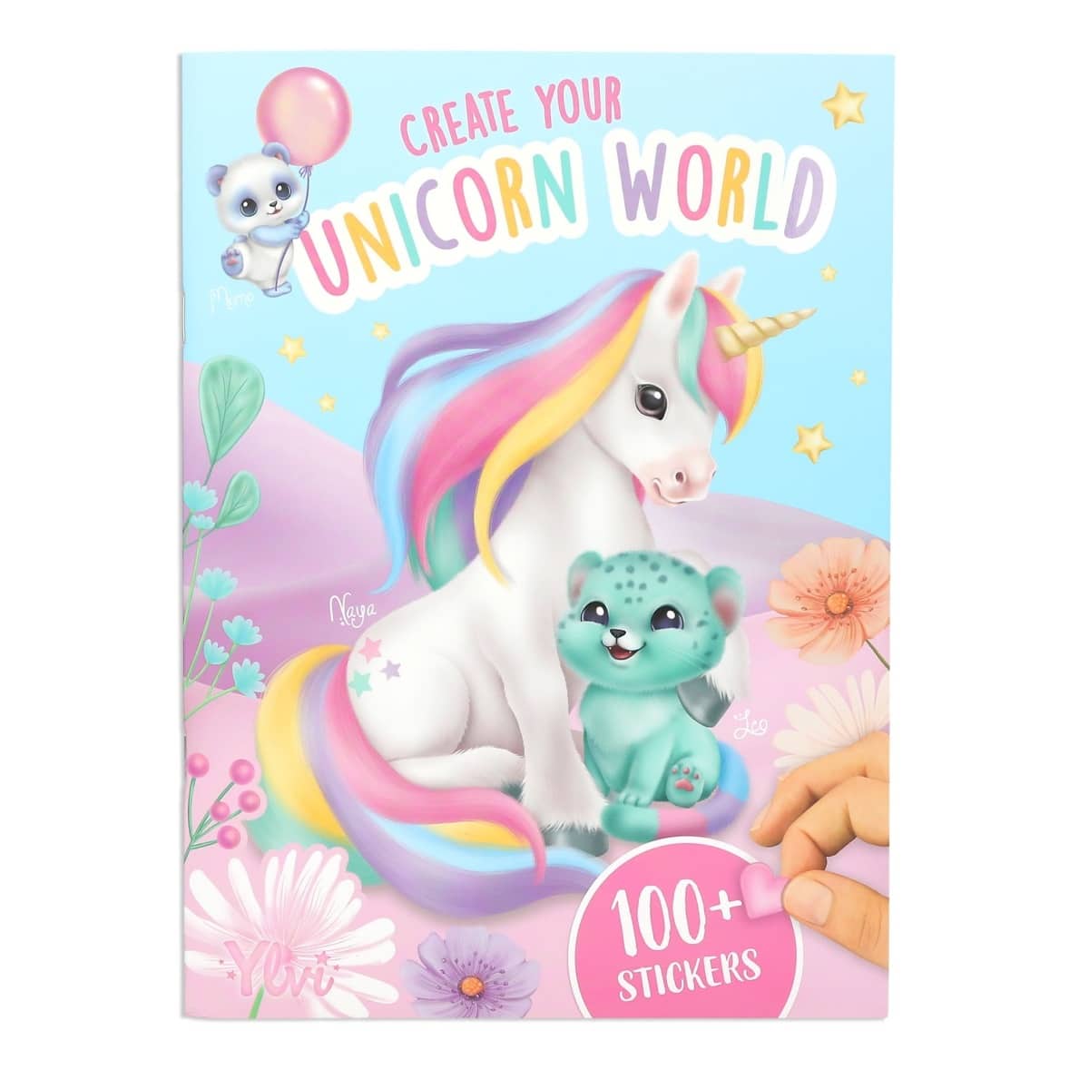 Ylvi Klistermærkebog Unicorn World
