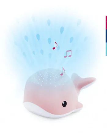 Zazu Projektor Hvalen Wally Pink