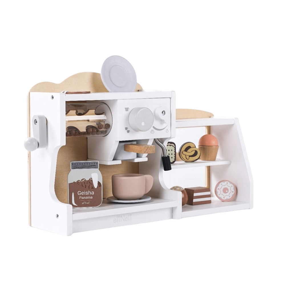 - -  Stor Kaffemaskine Og Café