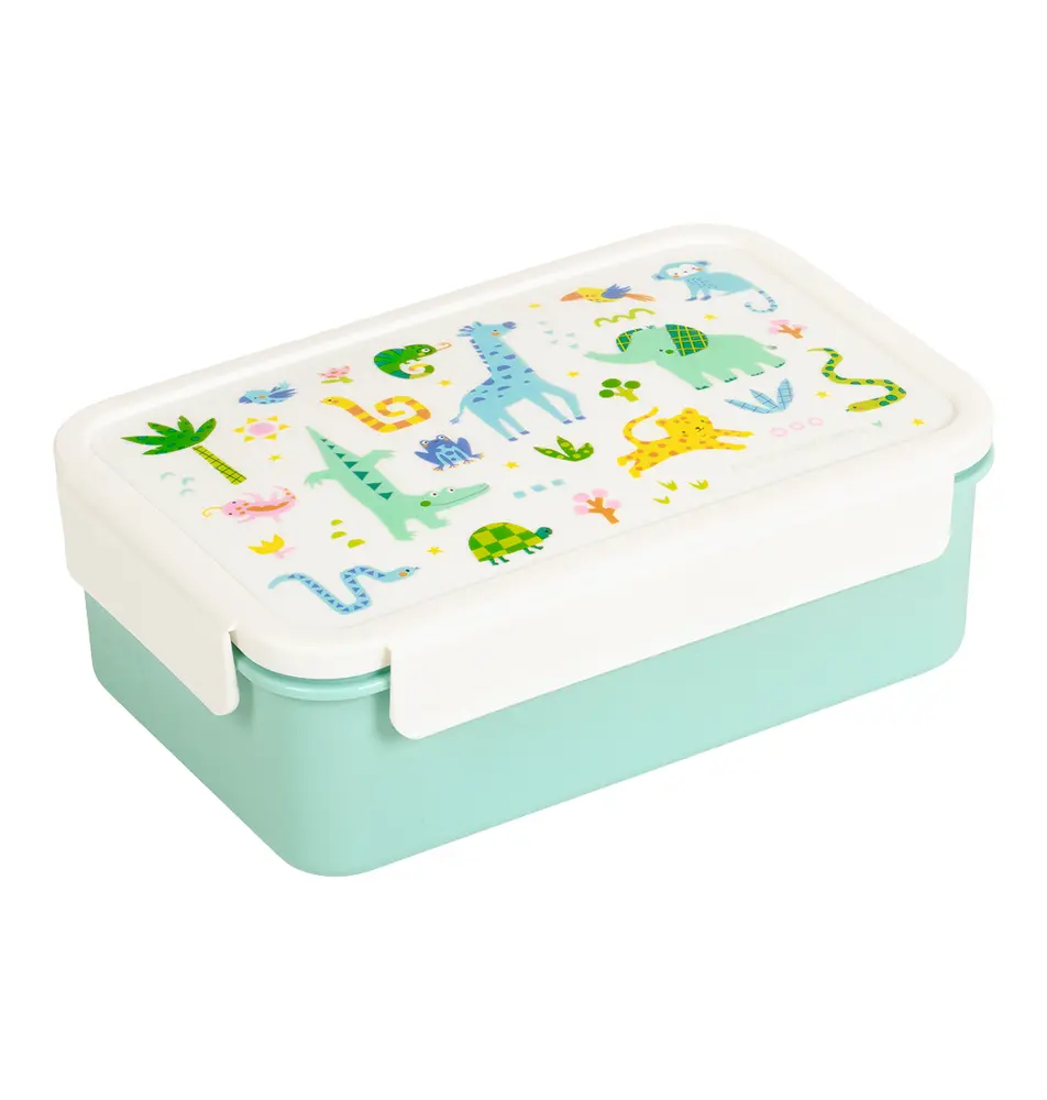 Little Lovely Company Bento Lunch Box Jungle