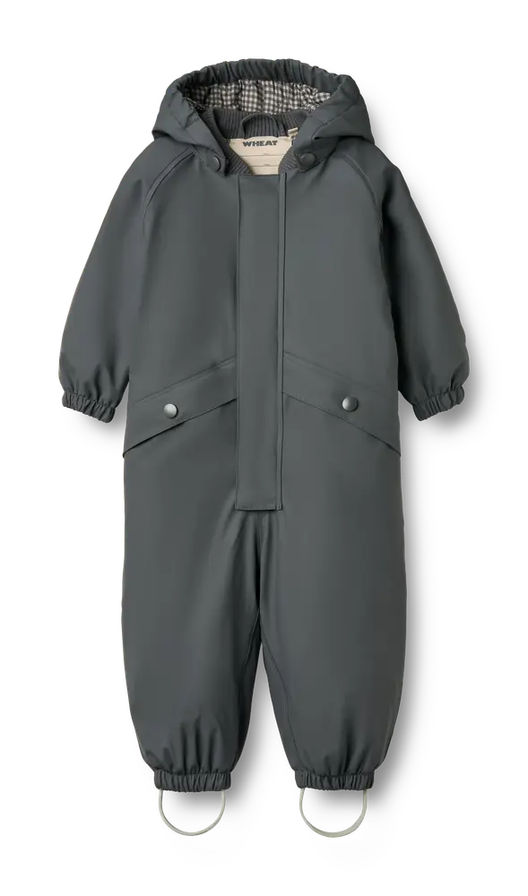 Aiko Termo Regndragt Greyblue 74