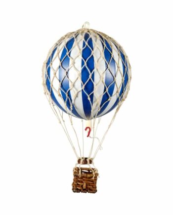 Authentic Models Luftballon 13 Cm Hvid Blå