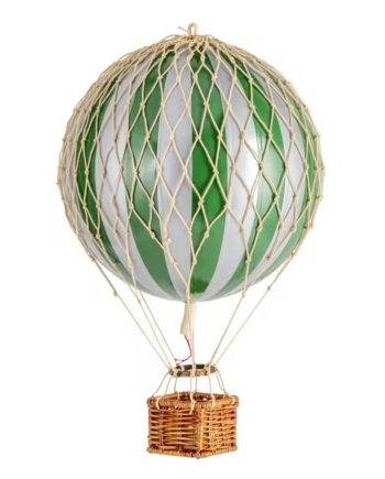 Authentic Models Luftballon 18 Cm Sølv Grøn