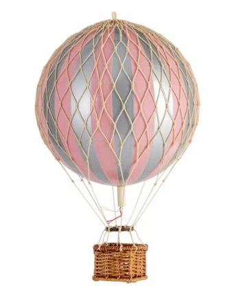 Authentic Models Luftballon 18 Cm Sølv Pink