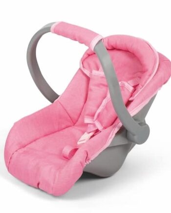 Autostol Til Dukke Pink