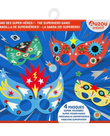 Auzou Kreasæt Diy Masker Superhelte