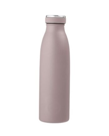 Aya Ida  Drinking Bottle  Drikkeflaske Med Låg  500 Ml  Dusty Rose