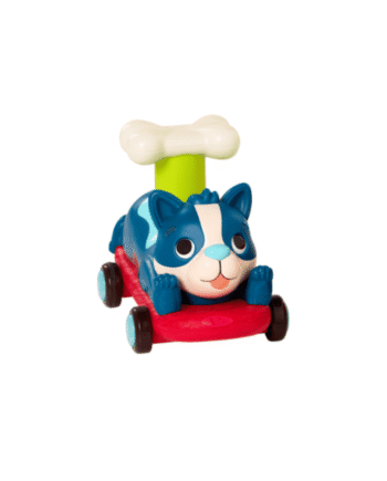 Toys  Push And Go Dyrebiler Blå Hund