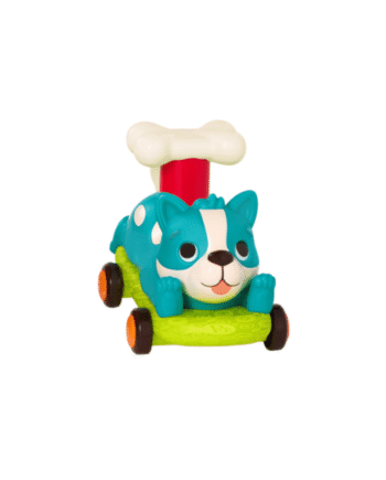 Toys  Push And Go Dyrebiler Turkis Hund