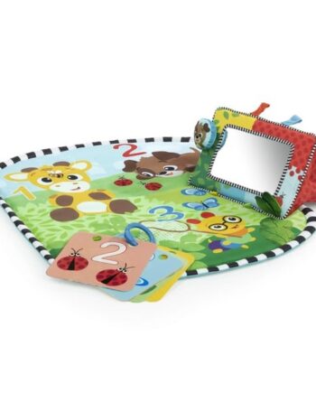 Baby Einstein Discovery Garden Aktivitetstæppe   Gulvspejl Hape