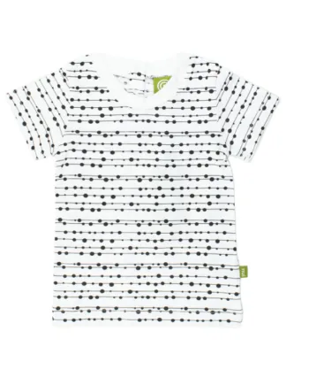 Baby  -shirt Hvid Med Grafisk Print