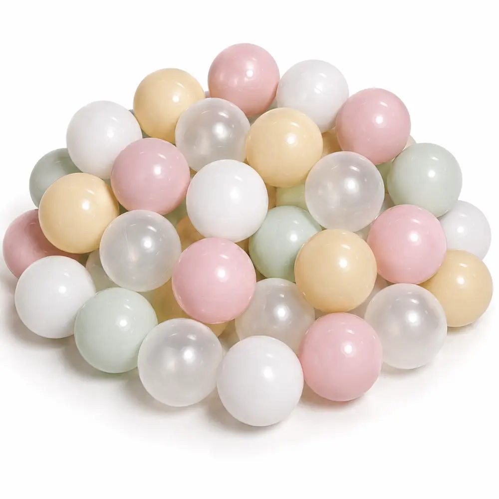 Bekids Pastel Bold Sæt Med 100 Bolde