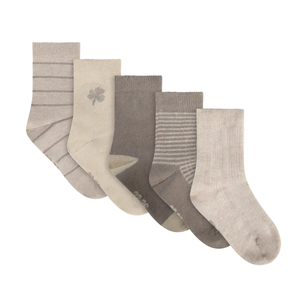 Bekids Strømpe  -pak Light Taupe 19 22