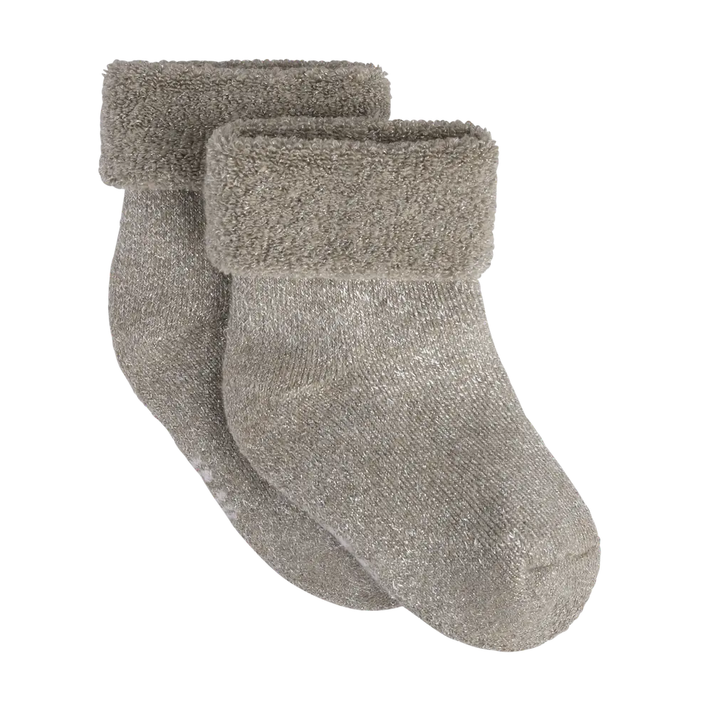 Bekids Terry Strømper  -pak Mocha Meringue 15 18