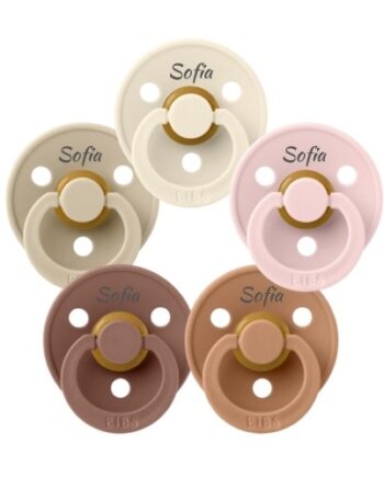 Bibs Colour  Str     18  Mdr  Rund Latex  Sutter Med Navn