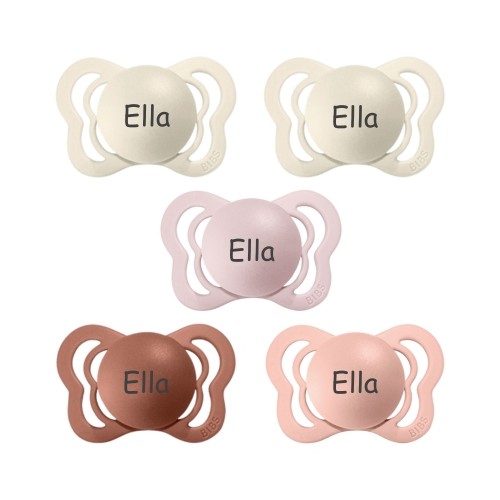 Bibs Couture  Str      -  Mdr  Anatomisk Latex  Sutter Med Navn    -pak
