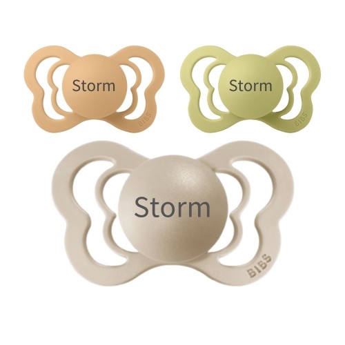 Bibs Couture  Str        Mdr  Anatomisk Silikone  Sutter Med Navn