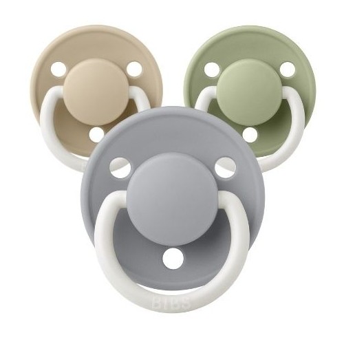 Bibs De Lux Night  One Size   -36 Mdr  Rund Silikone