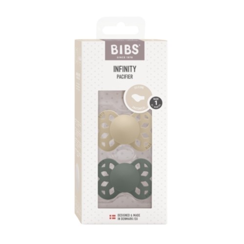 Bibs Infinity  -pak  Str      -  Mdr  Anatomisk Silikone
