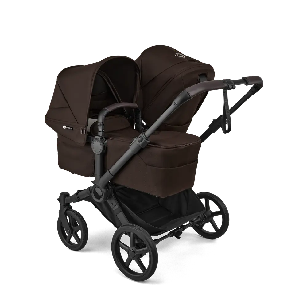 Bugaboo Donkey   Duo Søskendevogn Cocoa Brown