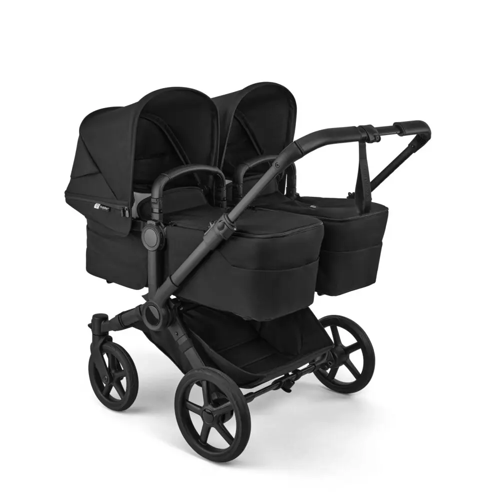 Bugaboo Donkey   Tvillingevogn Heritage Black
