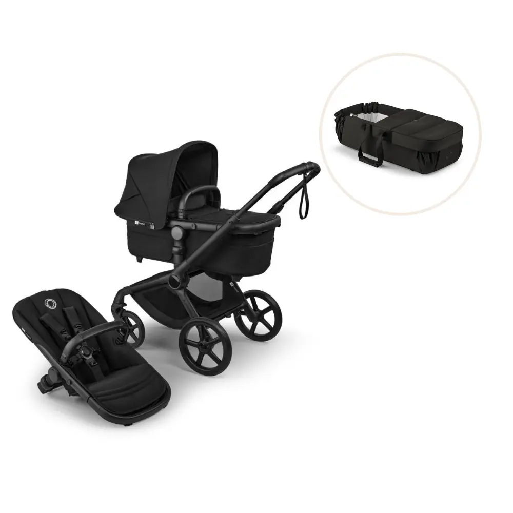 Fox   Renew Med Babynest Black