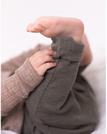 Bukser Med Snor   Taljen   100  Merino Uld Til Baby