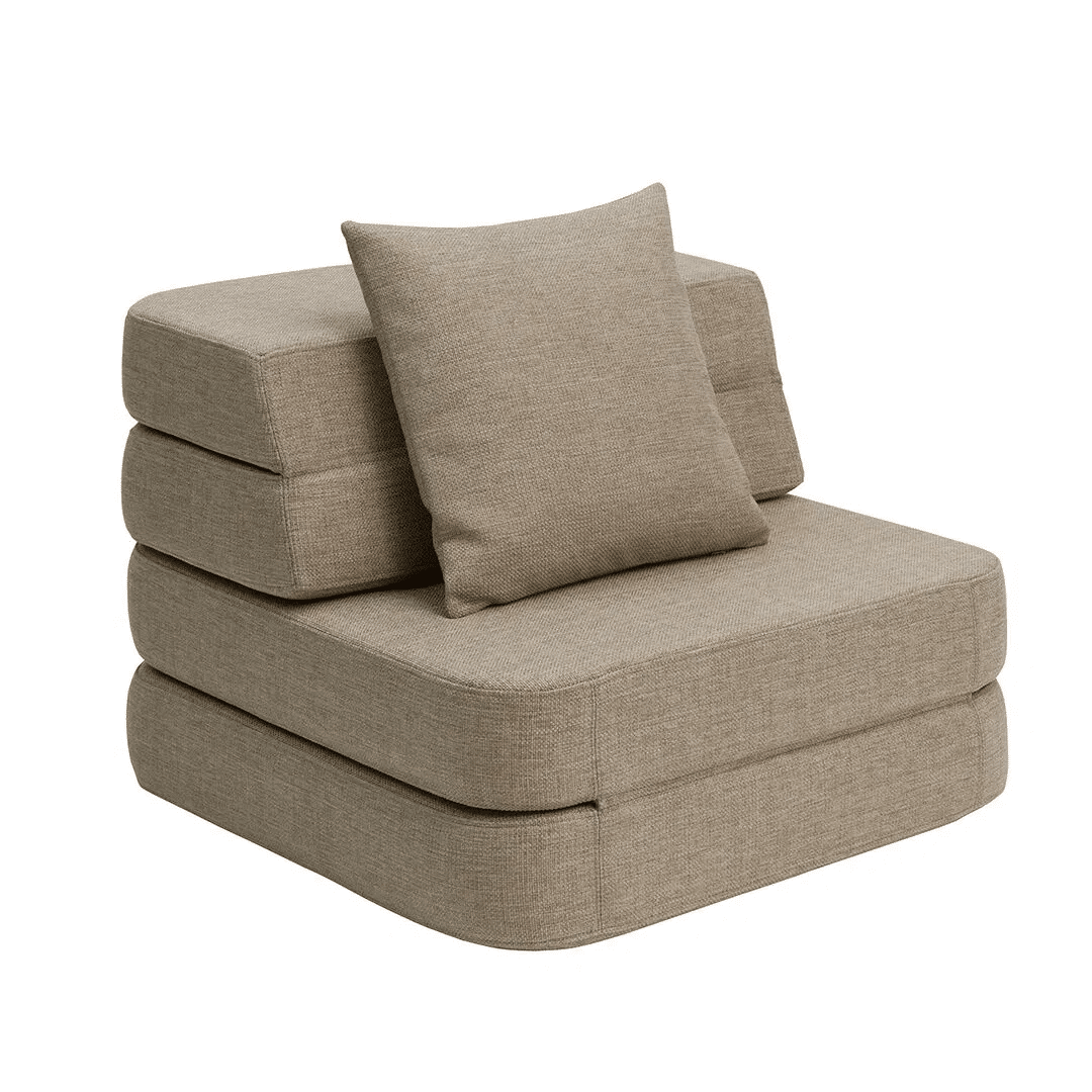 By Klipklap Kk   Fold Sofa Single Sand