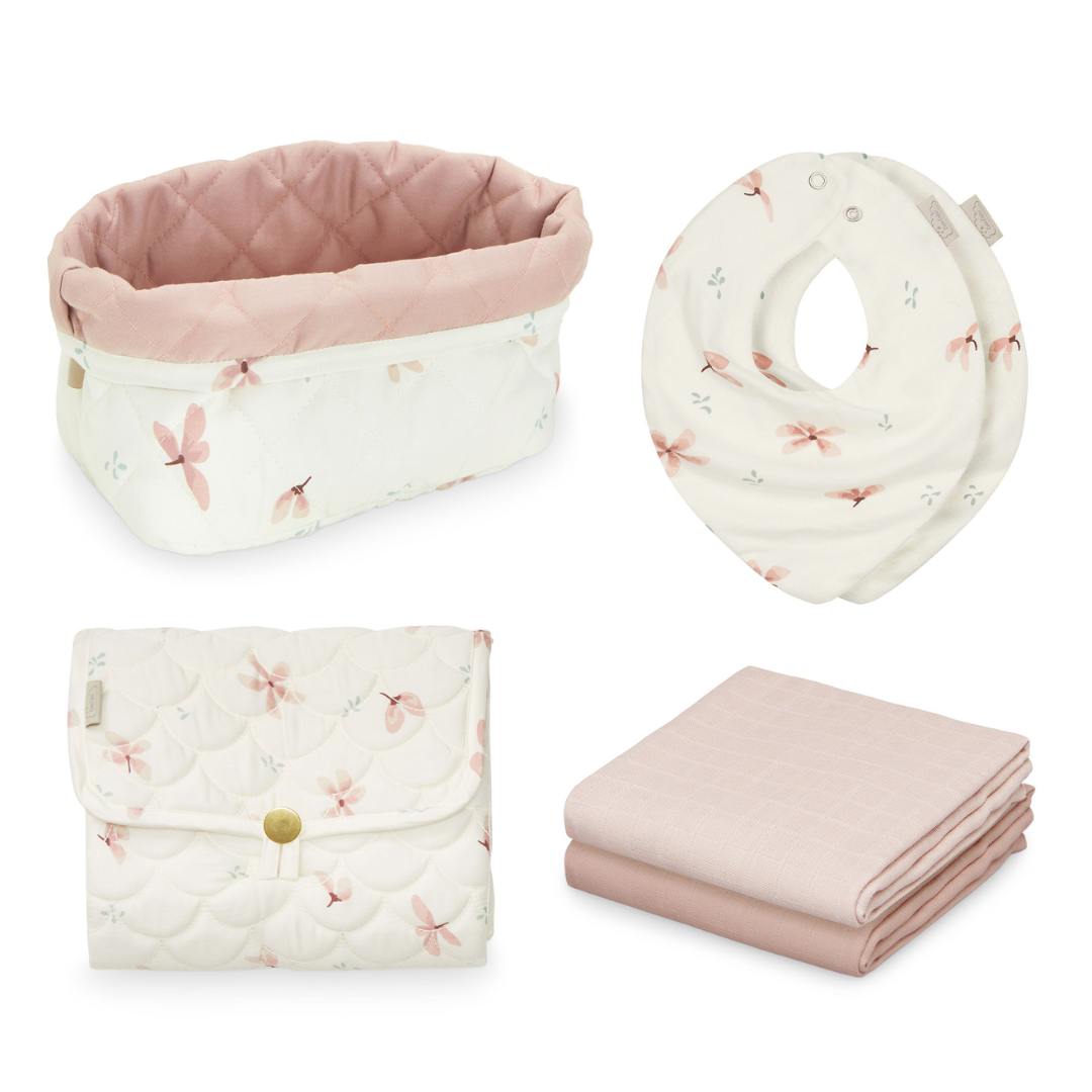 Cam Cam Copenhagen Babygavesæt Windflower Creme