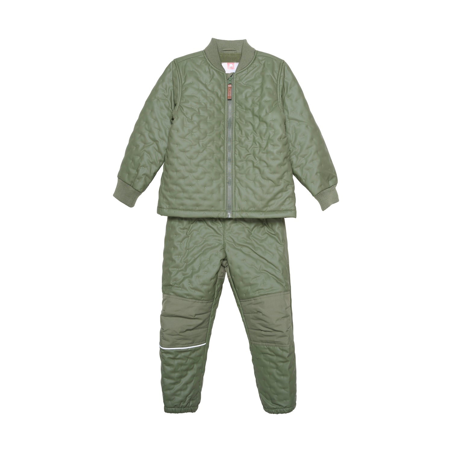 Celavi Coated Termosæt   Fleece- Army 80