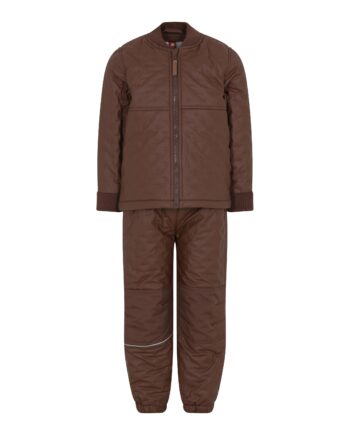 Celavi Coated Termosæt   Fleece- Rocky Road 80
