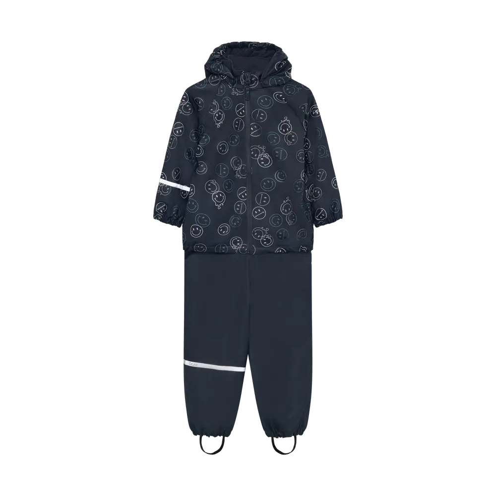 Celavi Regn Sæt    Fleece Navy 90