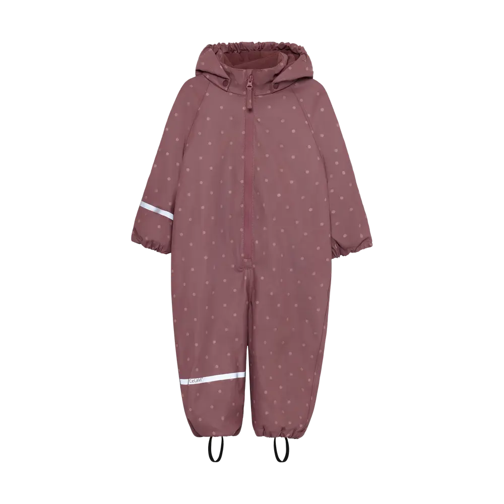 Celavi Regndragt    Fleece Rose Brown 100