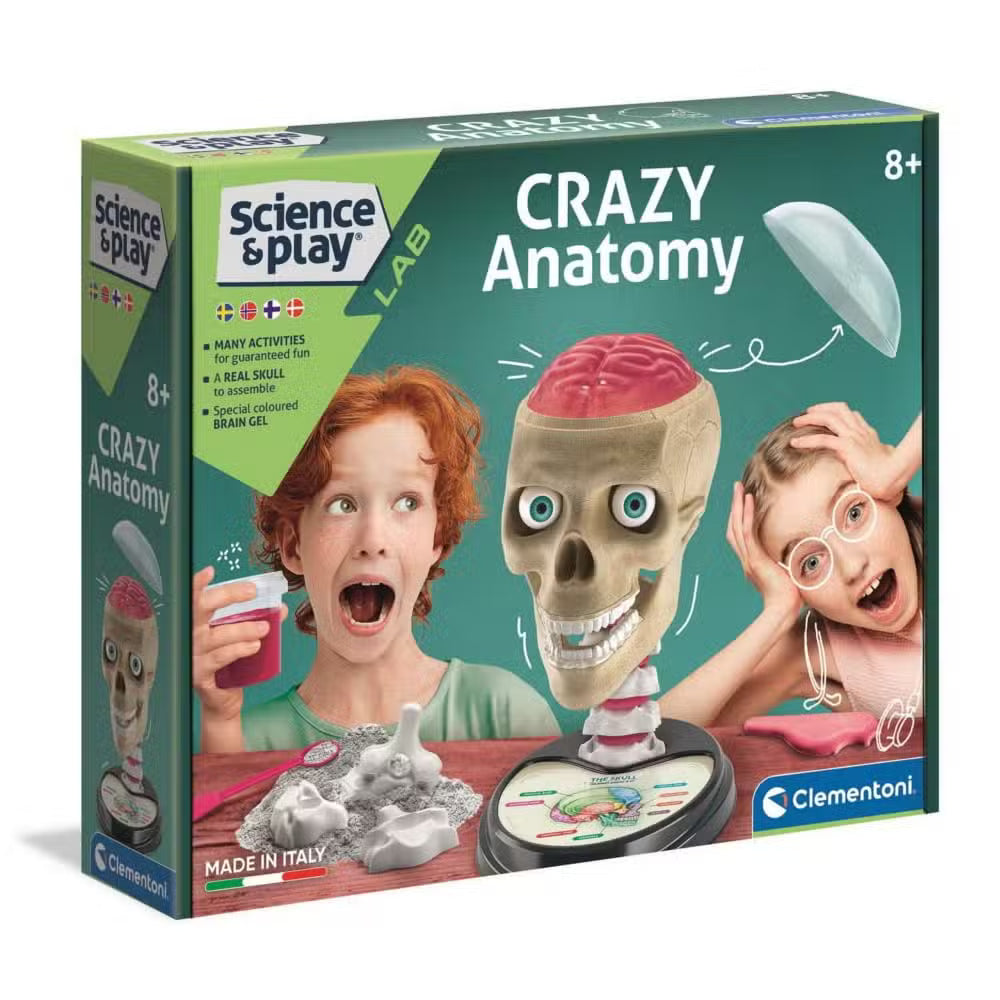 Clementoni Kreasæt Crazy Anatomi