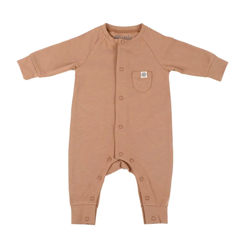 Cloby Uv Playsuit Coconut Brown  62 68