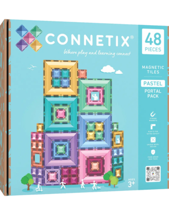 Connetix Pastel Portal Sæt  48 Dele