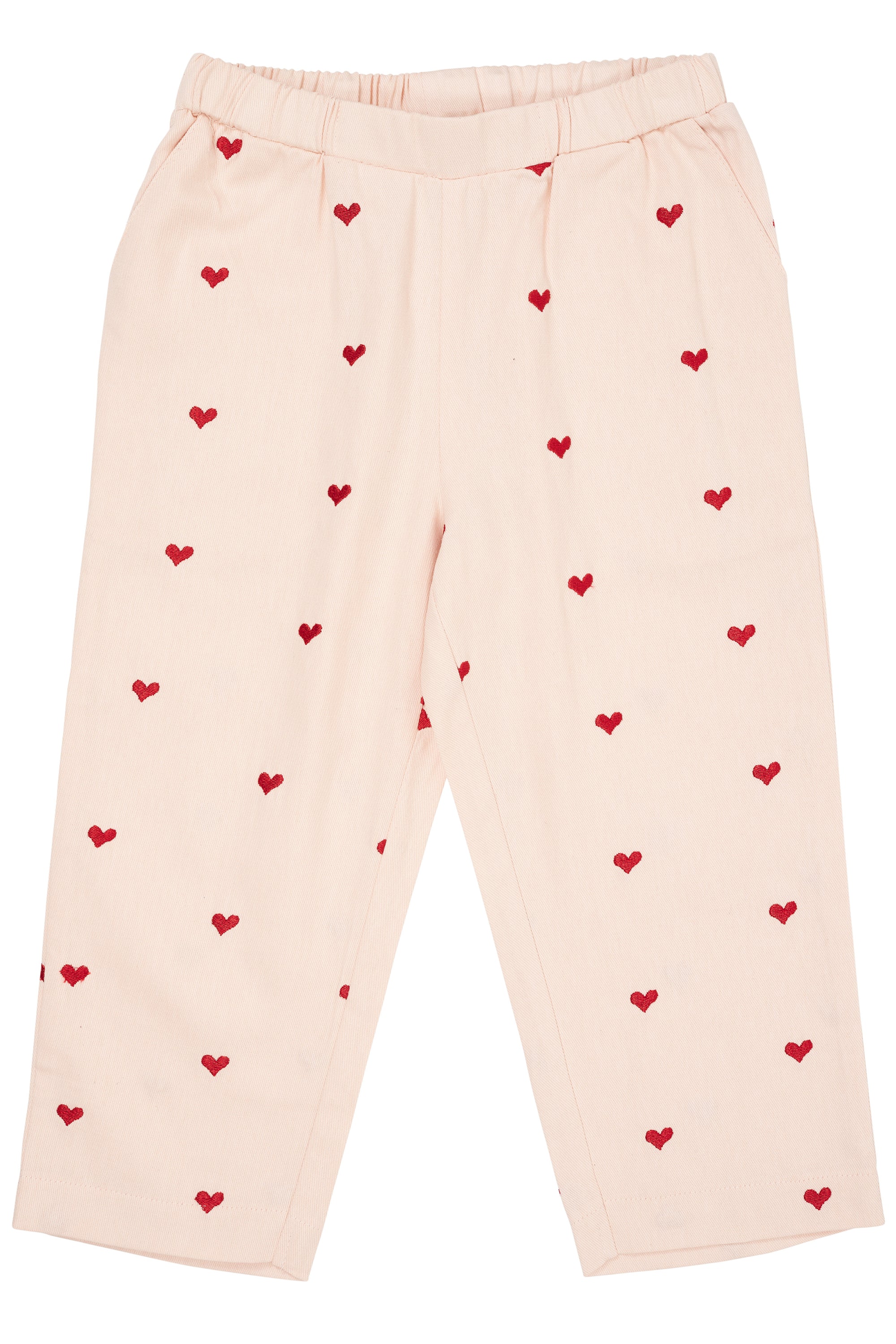 Copenhagen Colors Twill Hjerte Pants Dusty Rose 80 Cm