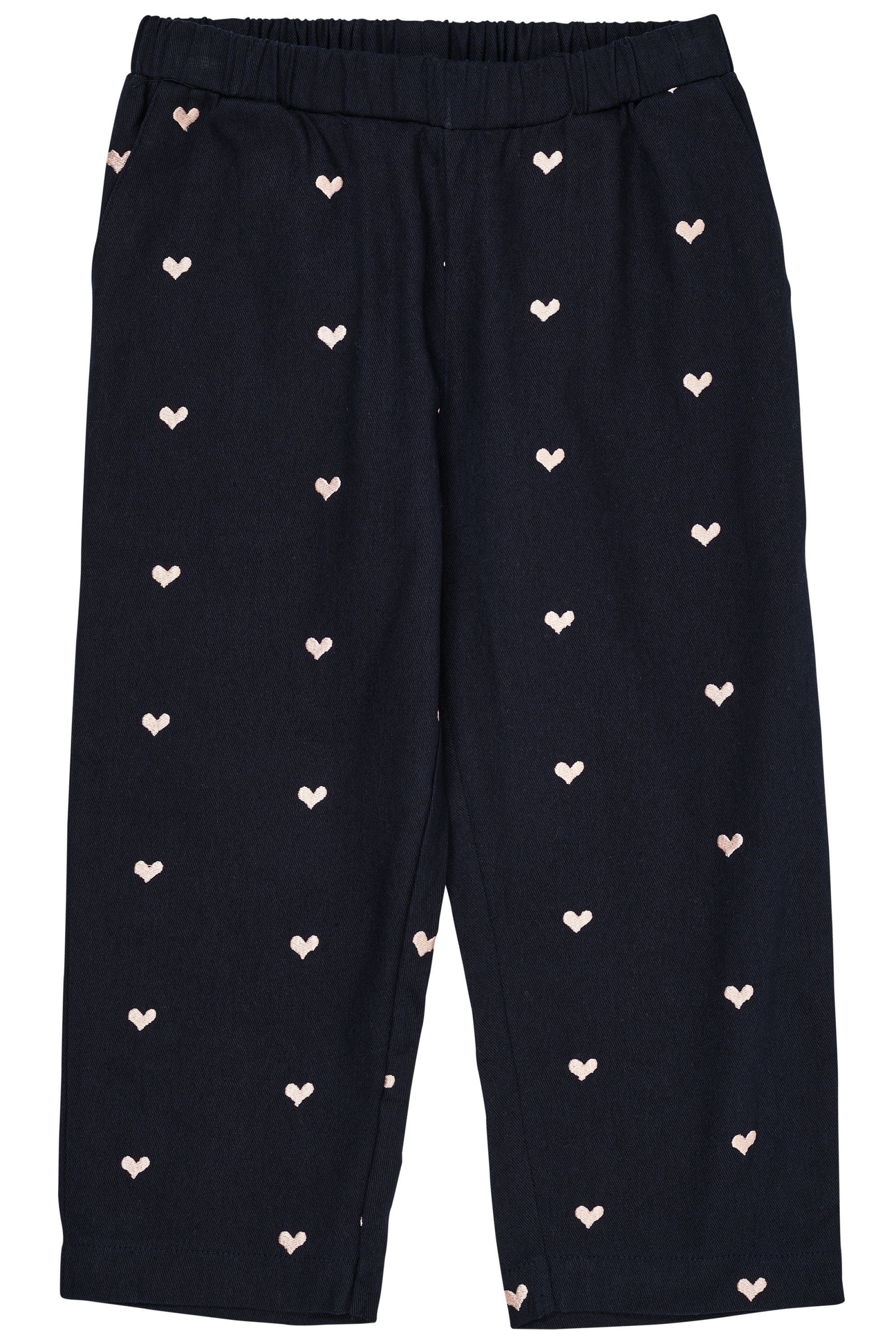 Copenhagen Colors Twill Hjerte Pants Navy 80 Cm